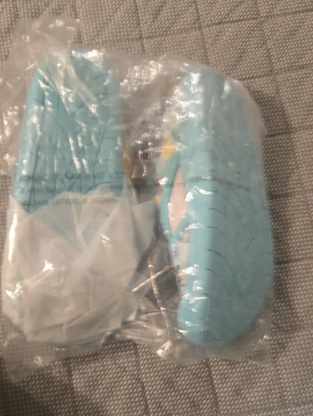 Disney Aqua Blue and Yellow Mickey Mouse Kids Water Shoes